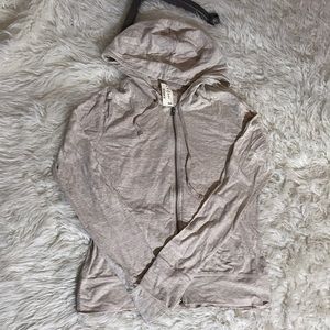 Large Aeropostale beige hoodie